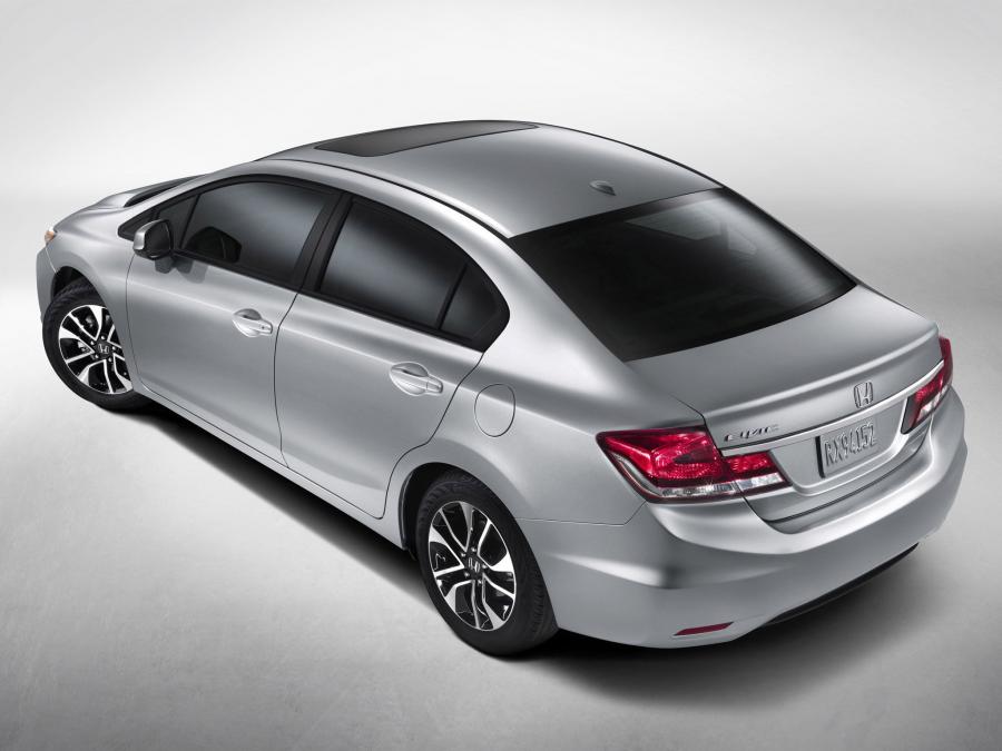  Honda Civic EX-L 2013 года  (US) (фото 15 из 16)